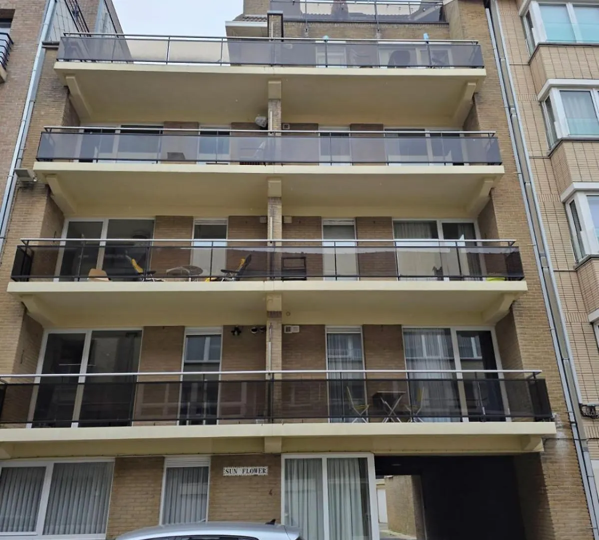 Daire 2 Bed Rooms With Sea View Oostende Belçika